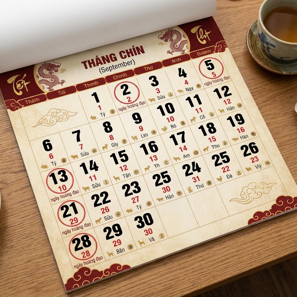 Lịch Phong Thủy