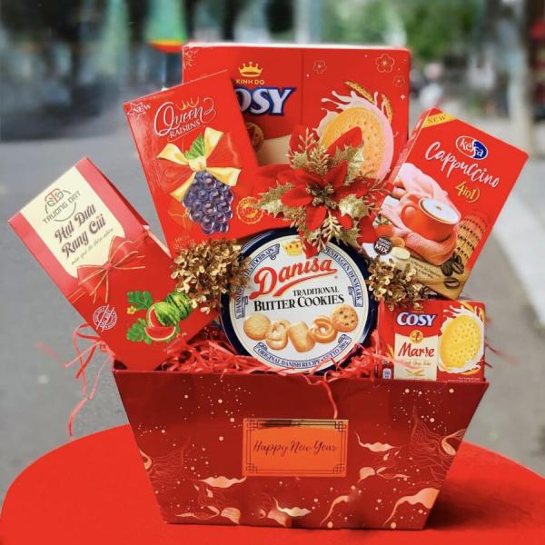 Giỏ Quà Tết Tâm Giao GQ311