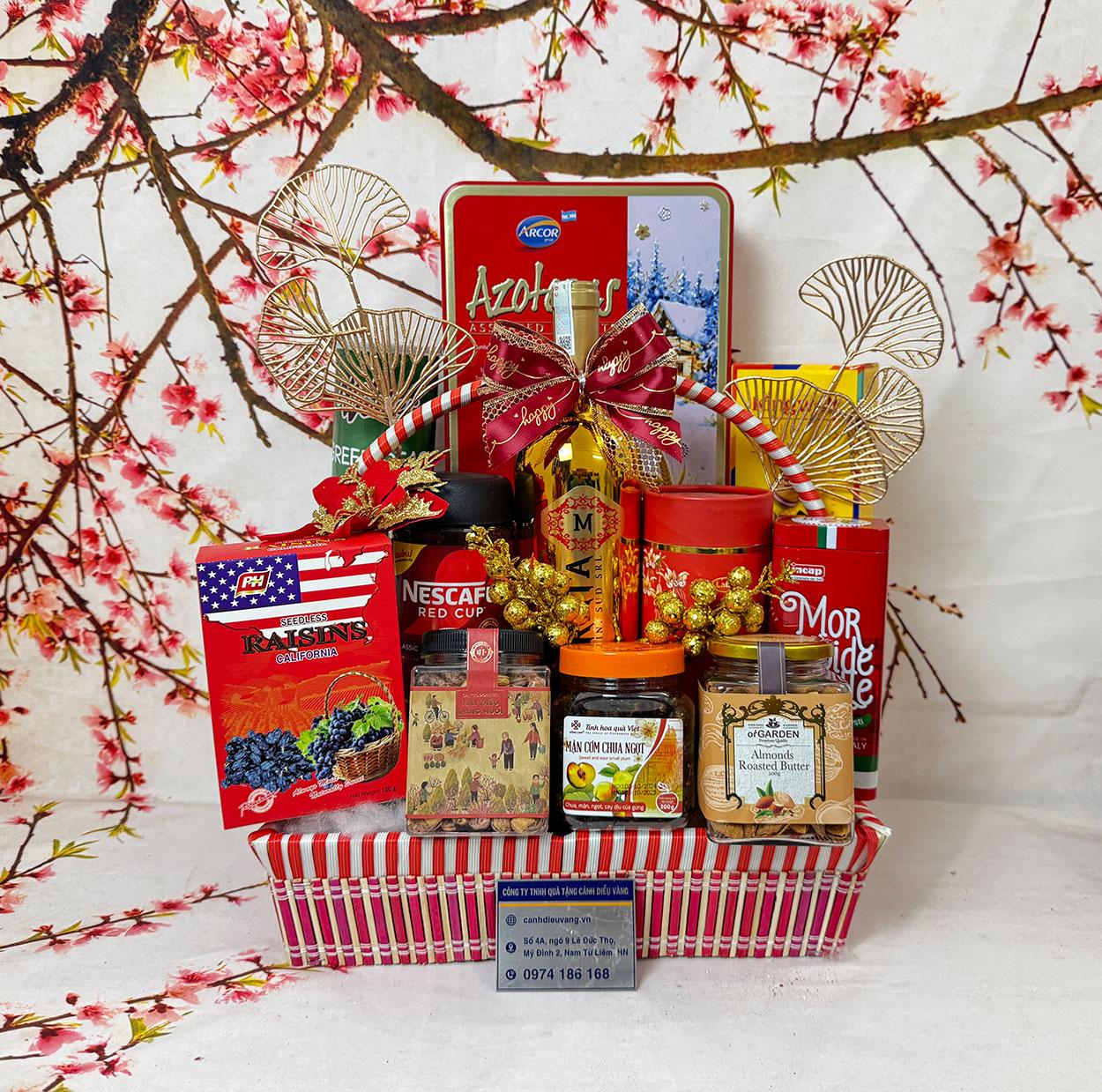 Giỏ Quà Tết Sum Vầy GQ3155
